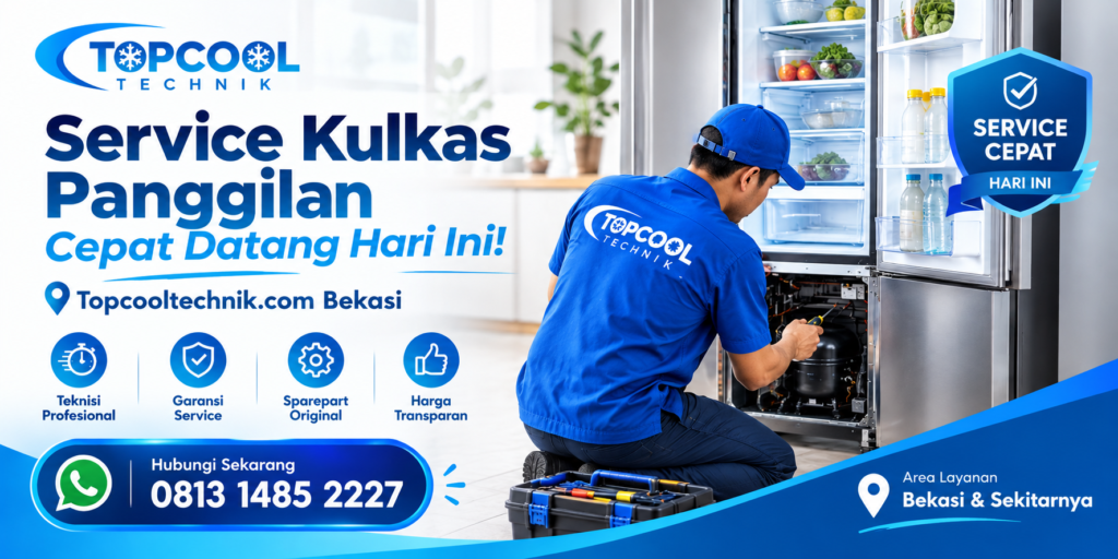 Service Kulkas Panggilan Bekasi Cepat Datang Hari Ini – Topcool Technik
